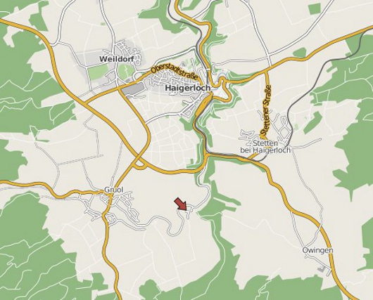 Pferdepension Hospach Anfahrt